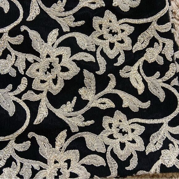 Lauren Ralph Lauren Embroidered Floral Tulle‎ Cocktail Dress Size 8 - Picture 12 of 13